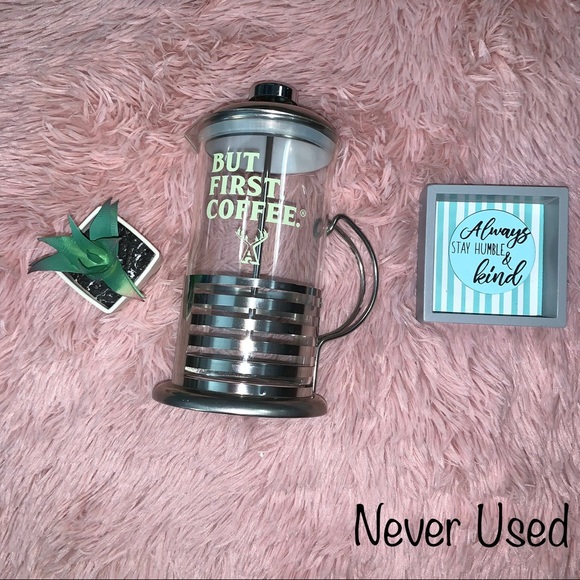 Alfred Other - Alfred But First, Coffee. French Press, Never Used